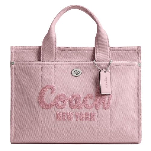 Coach Denim Cargo Tote Bag, LH/Ballerina