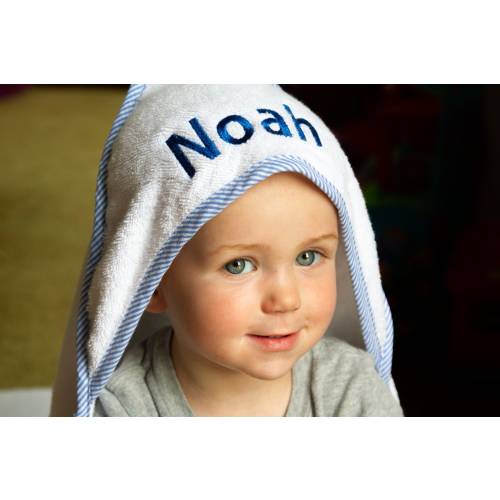 Monogrammed Hooded Baby Towel for Boy, Personalized Baby Hooded Towel for Baby Girl, Baby Boy gift personalized, Easter baby gift