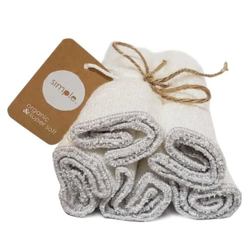 Bamboo Wash Cloths (5 Pack)