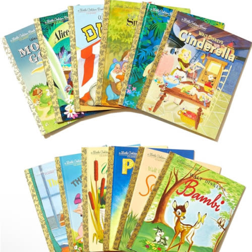12 Beloved Disney Classic Little Golden Books (Boxed Set)