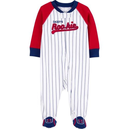 Carter's Child of Mine Baby Boy Sleep 'n Play Pajamas, Cotton, Zippers, Comfy
