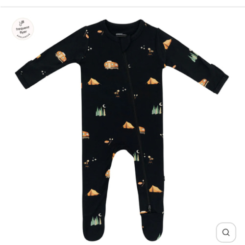 Zippered Footie in Under the Stars