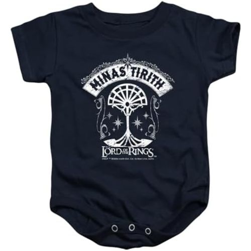 Popfunk Lord of The Rings Realms Collection Unisex Infant Snap Suit for Baby