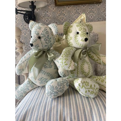 Blue sister parish dolly teddy bear