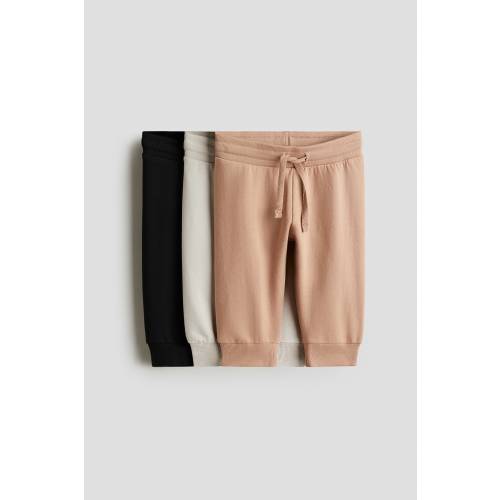 3-PACK COTTON JOGGERS