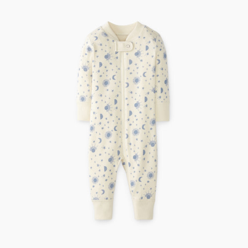 Hanna Andersson Baby Layette Zip Sleeper - North Air, 6-12 Months