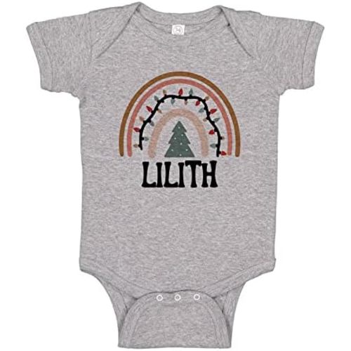 Christmas Rainbow Lilith Baby Infant Bodysuit