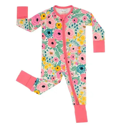 Little Sleepies Secret Garden PJs - 3-6 Months