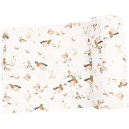 Swaddle Blanket, Duckling Families - Angel Dear | Maisonette