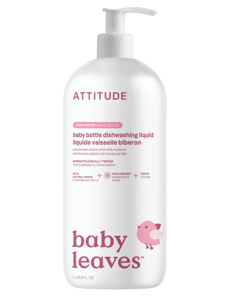 High Performance Baby Dish Soap for Baby Bottle I ATTITUDE