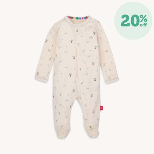 fix it friends organic cotton magnetic parent favorite footie