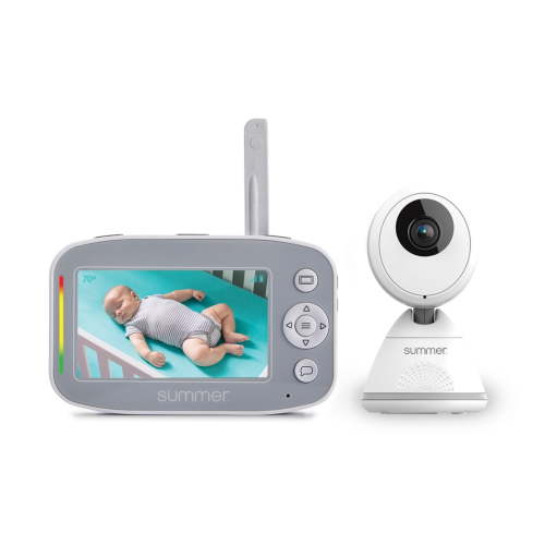 Summer Infant Baby Pixel Cadet 4.3 Inch Color Video Monitor for Newborn, with Audio
