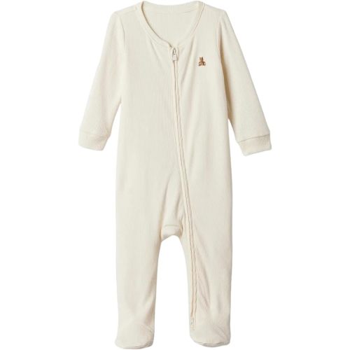 GAP Unisex Baby Two Way Zip Footed One-piece Outfit