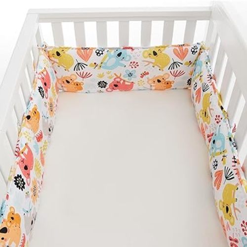 4Pcs Breathable Mesh Liner Anti-Collision Breathable Cushioned Pads Soft Padding for Sides Padded Covers (Koalas)