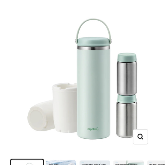 Papablic CapsuleChill™ Breast Milk Cooler