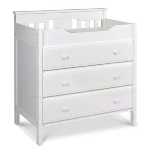 daVinci Jayden 3-Drawer Changer Dresser - White