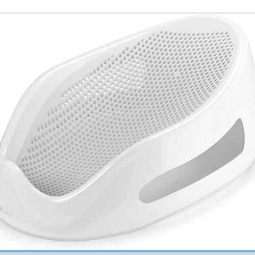 Angelcare Baby Bath Support (Gray) | Ideal for Babies Less Than 6 Months Old