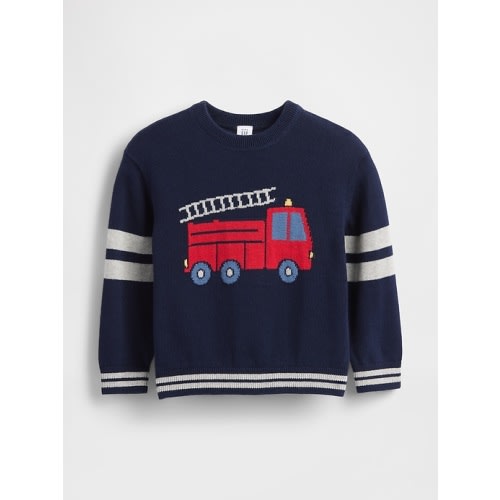 Baby & Toddler Graphic Crewneck Sweater