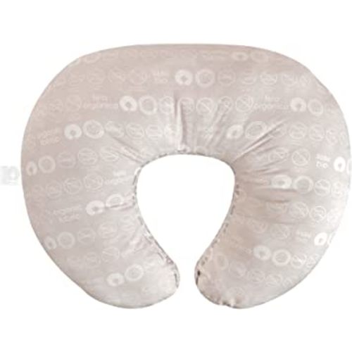 Boppy Nursing Pillow Organic Bare Naked Original Support, Boppy Pillow Only, Nursing Pillow Cover Sold Separately, Nursing Essentials for Bottle and Breastfeeding, with 100% Organic Cotton Fabric