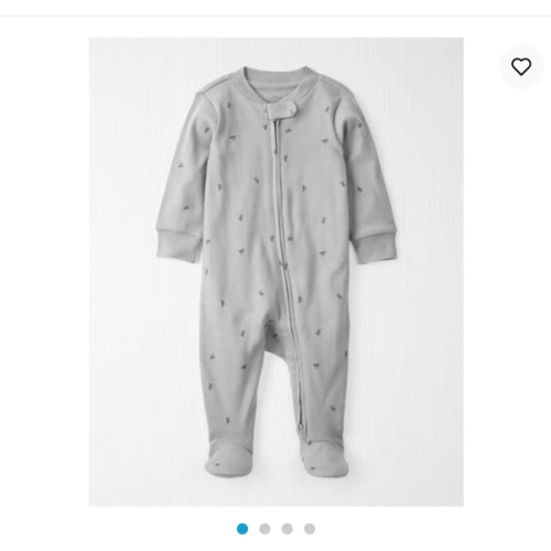 Baby Organic Cotton Sleep & Play Pajamas - Little Planet | Carter's