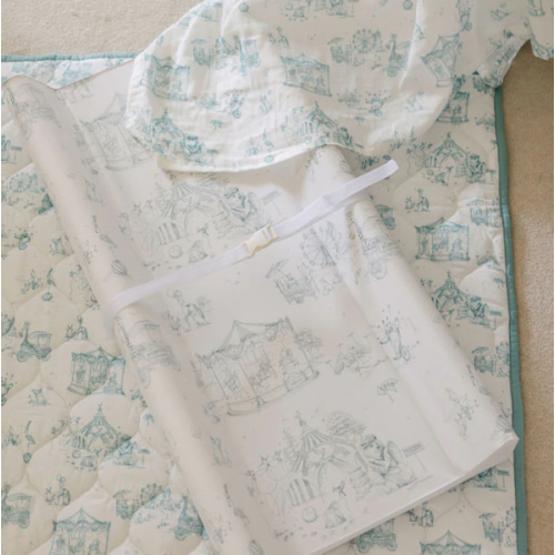 Circus Toile Wipeable Contour Change Pad