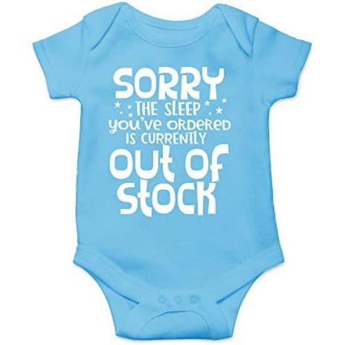 What You Ordered Is Currently Out of Stock - Baby Clothes - Funny Newborn Bodysuit Outfits for Boys and Girls