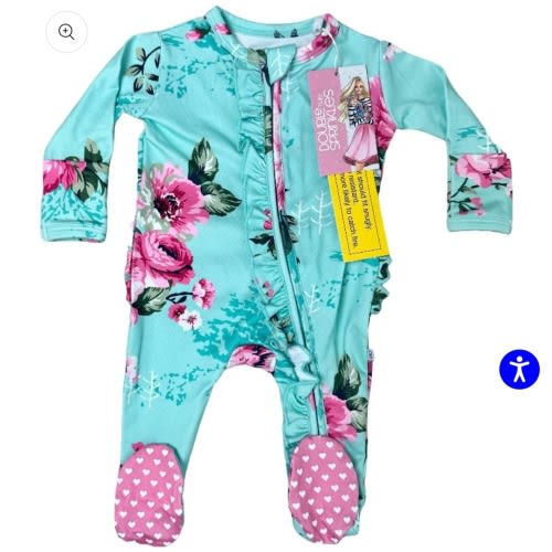Valentina Baby Ruffle Pajama – Double the Sprinkles