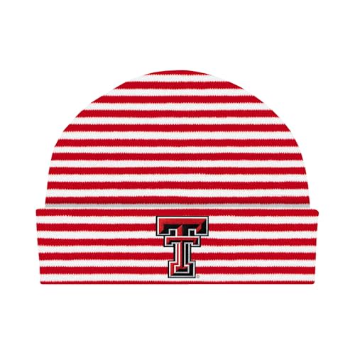 Creative Knitwear College Baby Striped Knit Cap - Team Logo, Multiple Colors for Baby Boys & Girls, (0-3 Months)