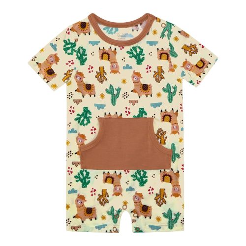 Baby Boy Romper Toddler Boys Short Sleeve Shorts Soft Jumpsuit Outfit Viscose Made from Bamboo