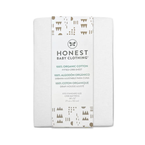 2-Pack Organic Cotton Fitted Crib Sheets | Honest Baby Clothing
