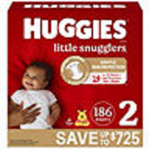 Huggies Little Snugglers Baby Diapers, Sizes Newborn-2 - Sam's Club