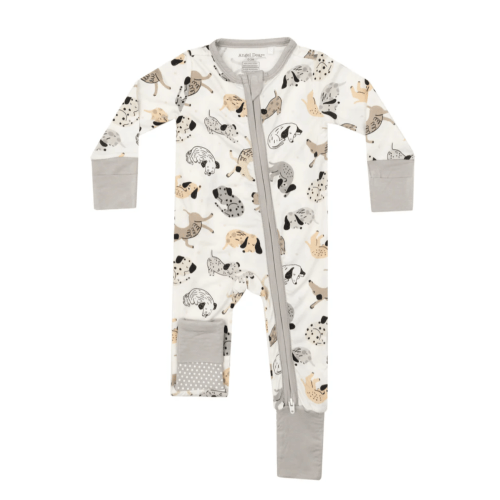 2 Way Zipper Romper - Cozy Pups
