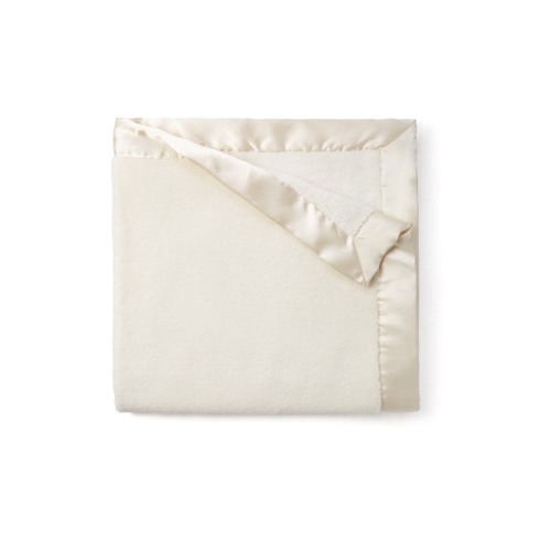 Satin Trim Fleece Blanket
