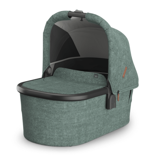 UPPAbaby Bassinet V3 - Gwen (Green Melange/Carbon Frame)
