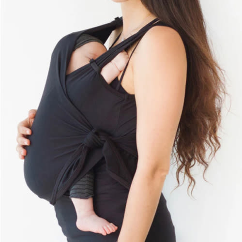 Basic Black - Newborn Baby Carrier