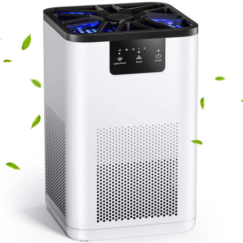 ALROCKET Air Purifier, with HEPA Filter for Home, Remove 99.9% Smoke Dust Allergies for 300 SQ.ft