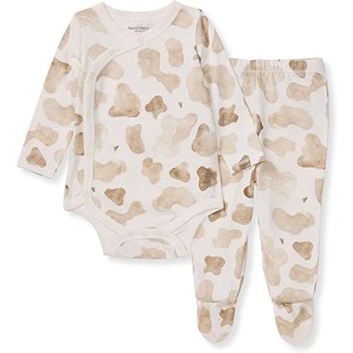 Burt's Bees Baby Unisex Bodysuit and Pant Set, 100% Organic Cotton