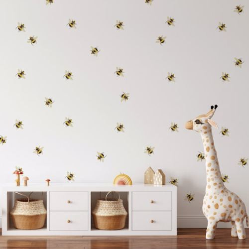 Bumblebees Wall Decals Urbanwalls - Etsy