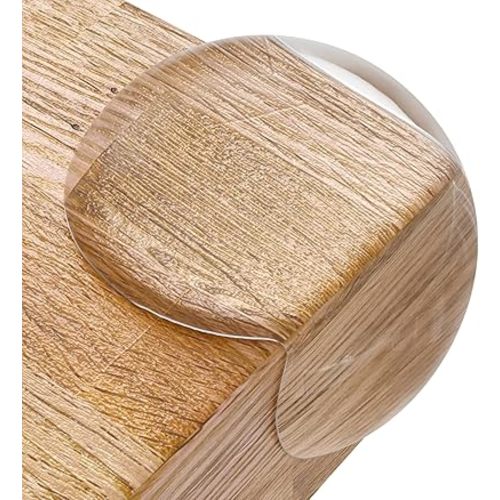 Corner Protector for Baby, Protectors Guards - Furniture Corner Guard & Edge Safety Bumpers - Baby Proof Bumper & Cushion to Cover Sharp Furniture & Table Edges - Clear and Transparent - (24 Pack)