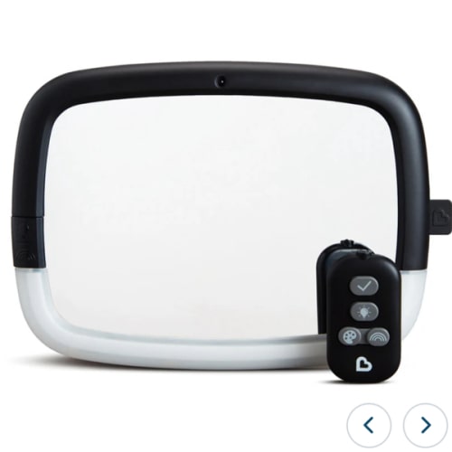 Night Light Baby In Sight Pivoting Car Mirror - Infant and Baby Products | Munchkin