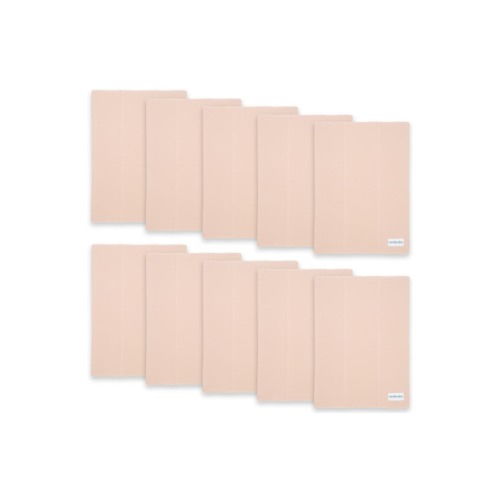 Cotton Burp Cloths - Pack of 10