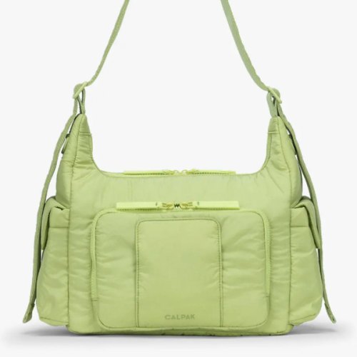 Crossbody Diaper Bag - LIME