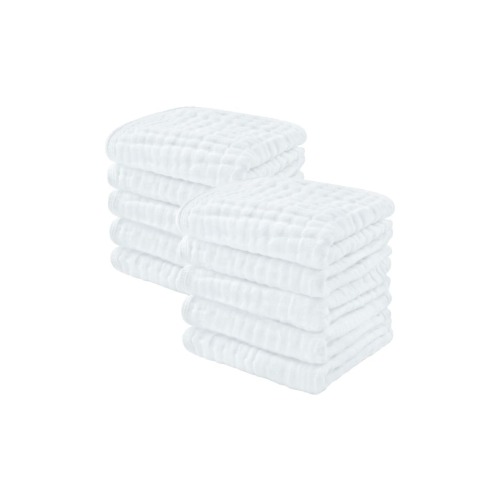 Muslin Washcloths - Pack of 10