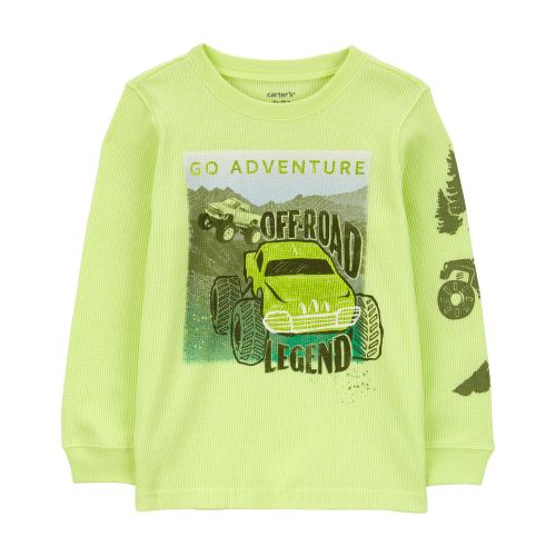 Toddler Off Road Adventure Thermal Graphic Tee - Carter's | Carter's