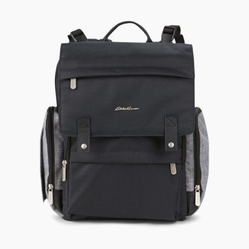 Eddie Bauer Crosstown Diaper Backpack - Black