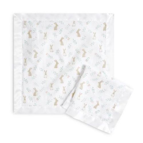 Aden + Anais Essentials Security Baby Blankets - Blushing Bunnies - 2pk