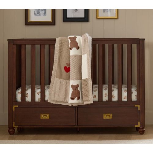 Campaign Convertible Storage Crib