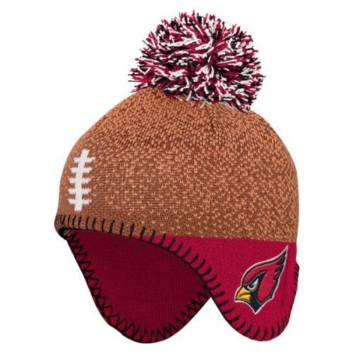 Arizona Cardinals Infant NFL Infant Football Head Knit - Brown
