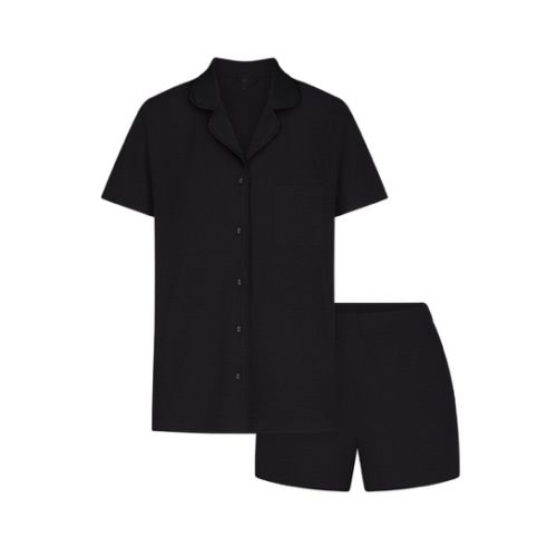 SOFT LOUNGE SHORT SLEEP SET | ONYX