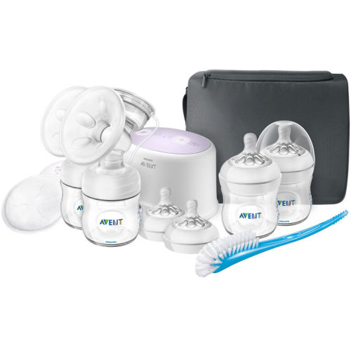 Philips Avent Double Electric Breast Pump with Breastfeeding Accessories